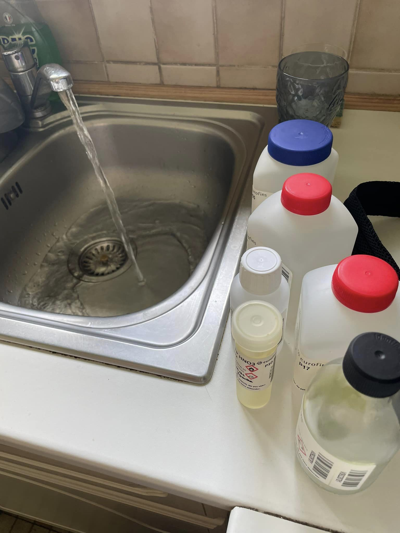 Prélèvements & analyses de l'eau